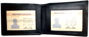 Lot of 4 Men's Wallet Soft Leather 9 Card Holder IDs 3 Bill slots BR New Wallet - Image 3