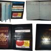 Lot of 4 New 4 credit cards + ID Lamb skin USA Leather passport case wallet BNWT