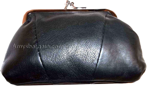 Lot of 4 women's leather change purses coin case wallet hand bag new coin case - Image 3