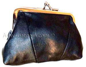 Lot of 4 women's leather change purses coin case wallet hand bag new coin case - Image 7