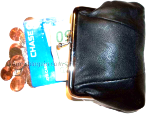 Lot of 4 women's leather change purses coin case wallet hand bag new coin case - Image 9