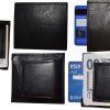 Lot of 5 New Lambskin Leather money Clip, Magnetic money clip. leather case BNWT