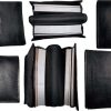 Lot of 6 New leather business card case, 100 plus card case, Black card case BN