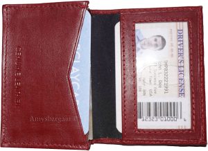 Lot of 6 new leather business card credit card holder new thirty ID card case - Image 3
