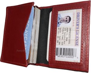 Lot of 6 new leather business card credit card holder new thirty ID card case - Image 5