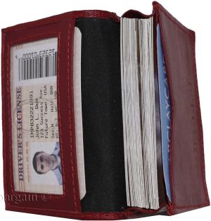 Lot of 6 new leather business card credit card holder new thirty ID card case - Image 7
