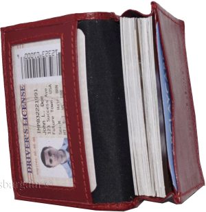 Lot of 6 new leather business card credit card holder new thirty ID card case - Image 8