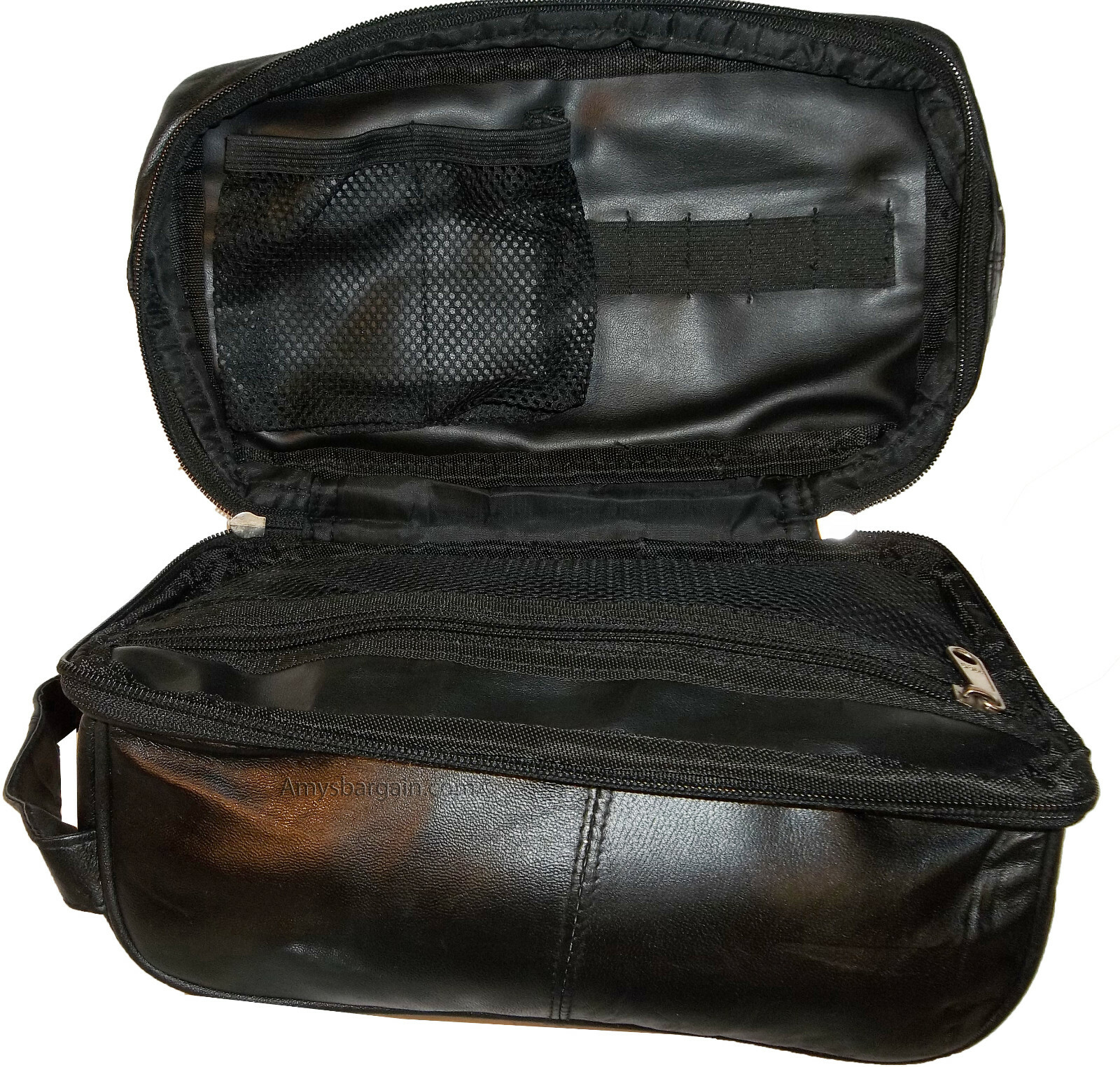 Man’s Grooming Bag Cosmetic bag, man’s bag carry on bag leather bag new bag - Image 3