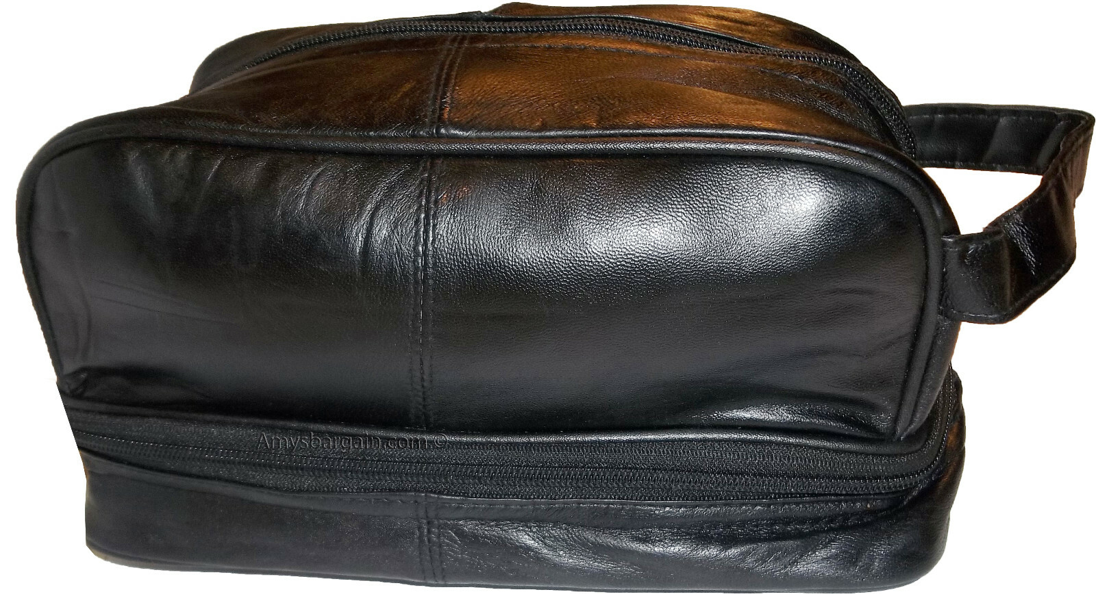 Man’s Grooming Bag Cosmetic bag, man’s bag carry on bag leather bag new bag - Image 4