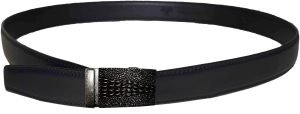 Man's belt. X Large size genuine leather Crocodile skin printed automatic buckle - Image 12