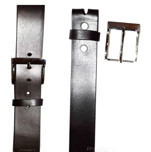 Men's Belt, (M) Solid Leather Belt. Men's Brown Casual Leather belt, New belt - Image 9