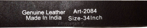 Men's Belt, (M) Solid Leather Belt. Men's Brown Casual Leather belt, New belt - Image 10