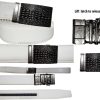 Men's Belt. Size 30" Leather Dress Belt. Auto Lock Crocodile Skin Printed Buckle