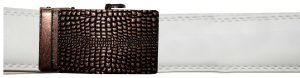 Men’s Belt lizard skin printed buckle Automatic lock new Dress & Casual belt - Image 9