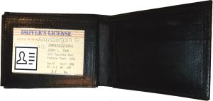 Men's Crocodile skin printed leather man's bi-fold wallet 9 card+ID BR New Style - Image 8