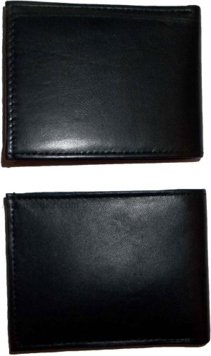 Men's Leather Wallet Bifold wallet 9 Card Holder 3 ID Bill slots Wallet Br New - Image 12