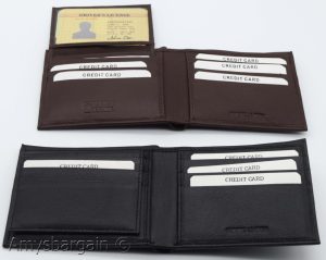 Men's RFID genuine leather bifold wallet protect IDs credit cards+ br new in box - Image 4