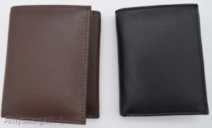 Men's RFID genuine leather trifold wallet secure IDs credit cards br new in box - Image 11
