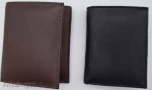 Men's RFID genuine leather trifold wallet secure IDs credit cards br new in box - Image 12
