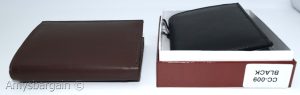 Men's RFID genuine leather trifold wallet secure IDs credit cards br new in box - Image 13