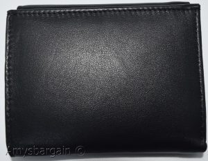 Men's RFID genuine leather trifold wallet secure IDs credit cards br new in box - Image 17