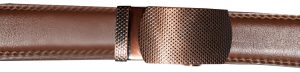 Men's belt. 34" Leather Dress/Casual Belt New Auto lock Buckle Easy on off belt - Image 10