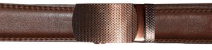 Men's belt. 34" Leather Dress/Casual Belt New Auto lock Buckle Easy on off belt - Image 8