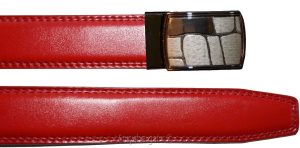 Men's belt. Genuine Leather Dress/Casual Belt Quick lock Micro adjust up to 43” - Image 10