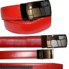 Men's belt. Genuine Leather Dress/Casual Belt Quick lock Micro adjust up to 43”