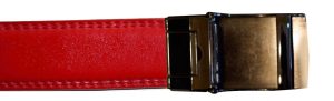 Men's belt. Genuine Leather Dress/Casual Belt Quick lock Micro adjust up to 43” - Image 3