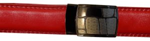Men's belt. Genuine Leather Dress/Casual Belt Quick lock Micro adjust up to 43” - Image 5