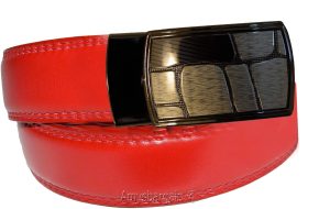 Men's belt. Genuine Leather Dress/Casual Belt Quick lock Micro adjust up to 43” - Image 9