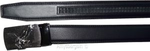 Men's belt leather dress belt click comfort automatic lock eagle buckle up to 50 - Image 11