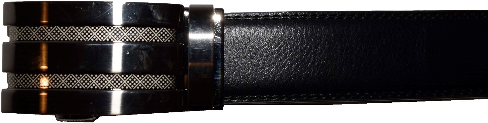 Men’s belt real leather (M) automatic lock dress & casual belt fashion belt - Image 11