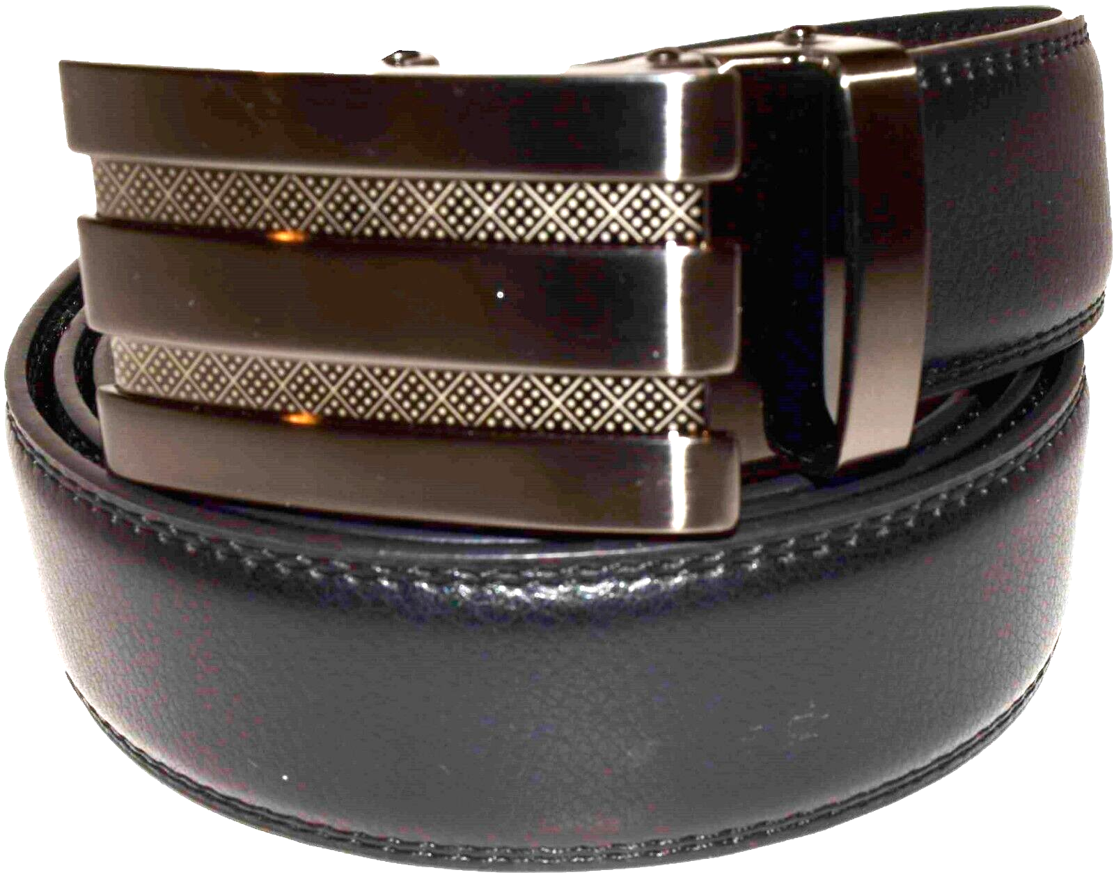 Men’s belt real leather (M) automatic lock dress & casual belt fashion belt - Image 6
