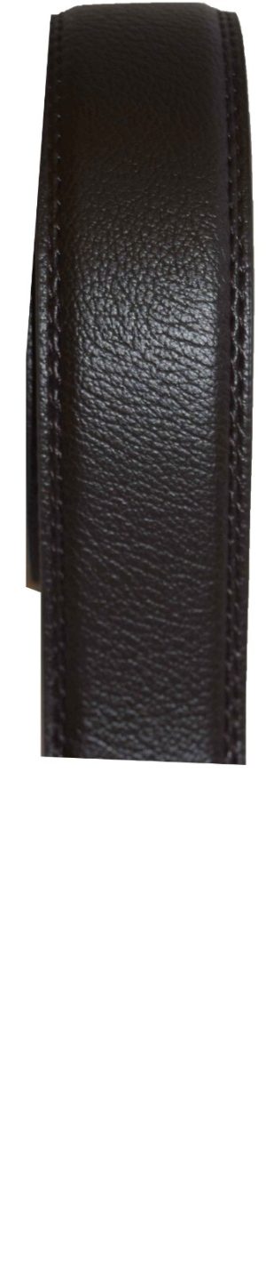 Men’s brown leather belt strap Size L. 38" strap Genuine leather New Strap only - Image 10