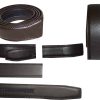 Men’s brown leather belt strap Size L. 38" strap Genuine leather New Strap only