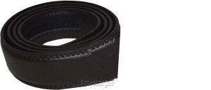 Men’s brown leather belt strap Size L. 38" strap Genuine leather New Strap only - Image 11