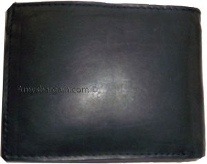 Men's leather bifold wallet ID case 3 billfold slots 6 id card brand new wallet - Image 3