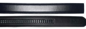 Men’s navy blue leather belt strap size XL 43" leather strap brnd new strap only - Image 3