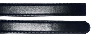 Men’s navy blue leather belt strap size XL 43" leather strap brnd new strap only - Image 8