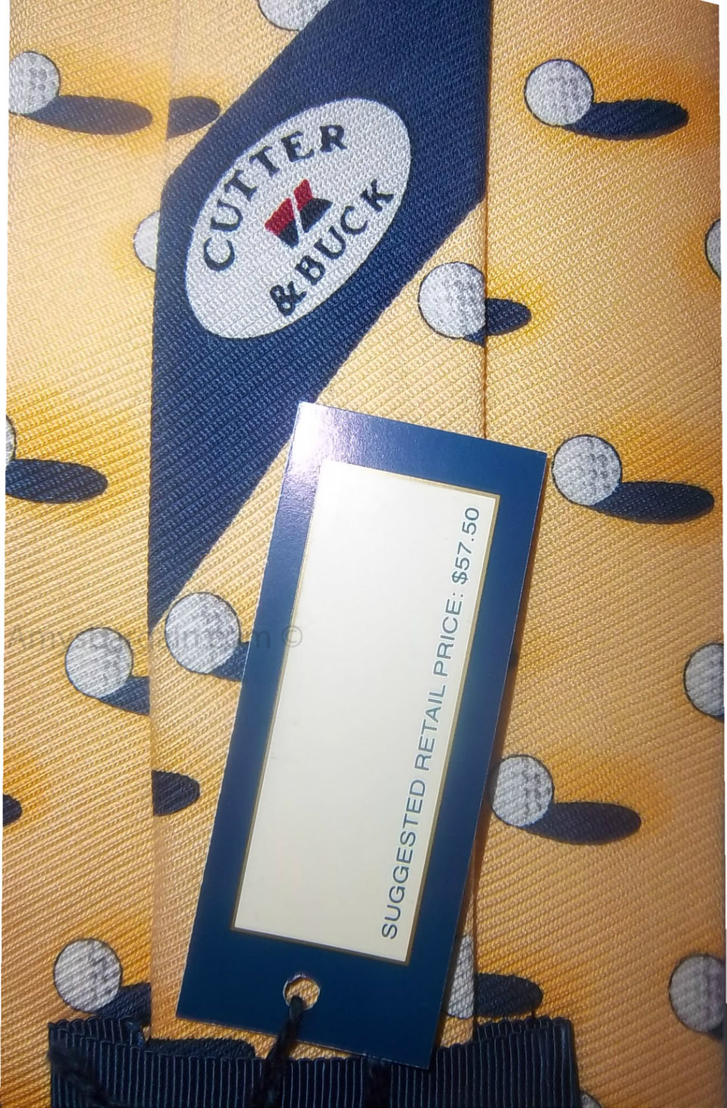 Men's tie, Cutter and Buck Designer Silk Tie Neck wear Brand New With Tag - Image 5