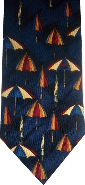 Men's tie Cutter and Buck Designer Silk Tie Neck wear neck tie made in USA - Image 3