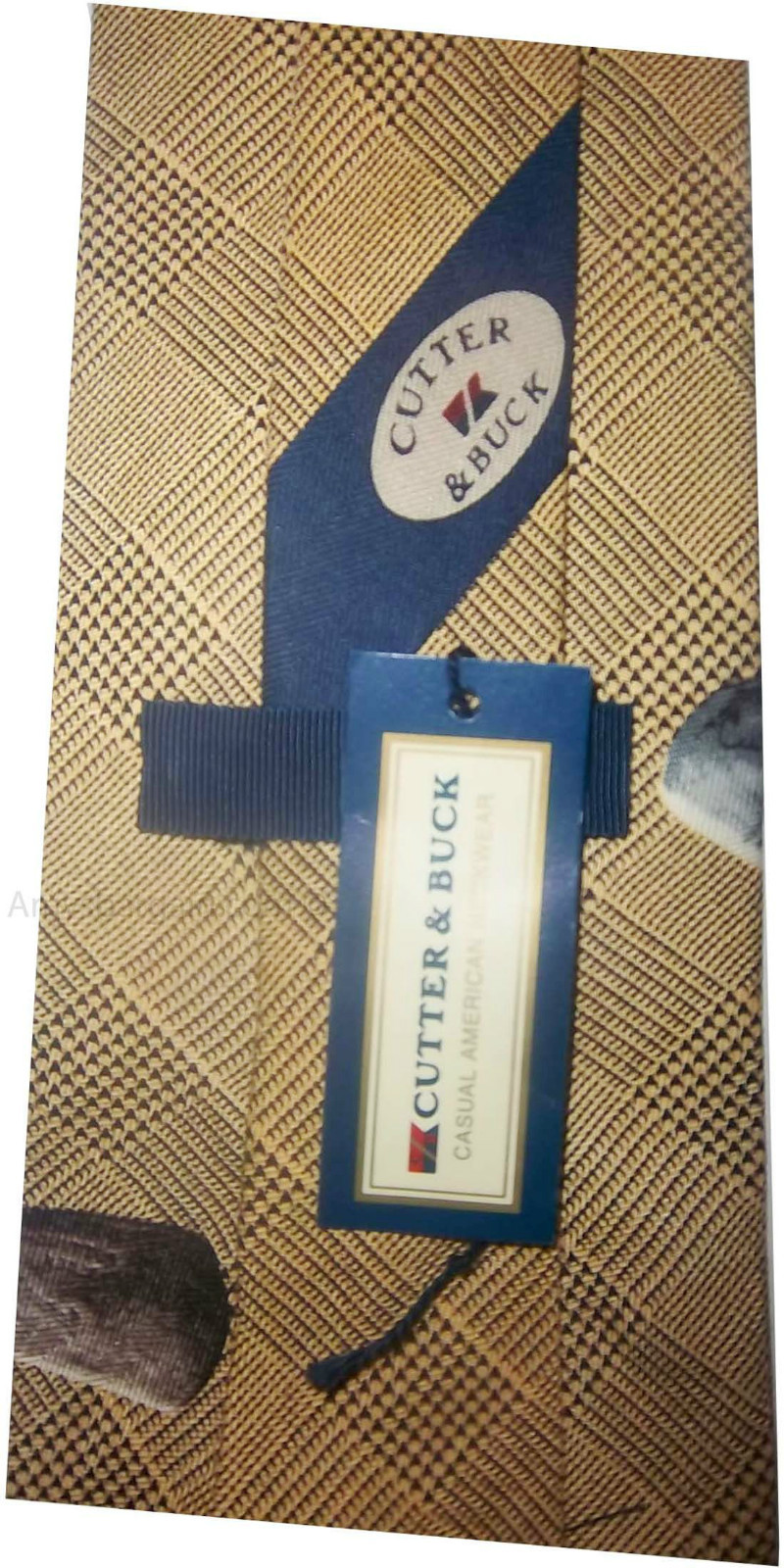 Men's tie Cutter and Buck tie Neck wear 100% Silk Tie New Silk Tie Made in USA - Image 5