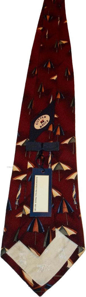 Men's tie, Designer ties Cutter & Buck tie 100% Silk Tie Neck wear Made in USA - Image 12
