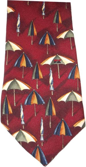 Men's tie, Designer ties Cutter & Buck tie 100% Silk Tie Neck wear Made in USA - Image 5