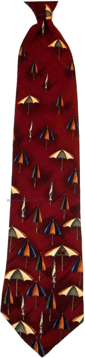 Men's tie, Designer ties Cutter & Buck tie 100% Silk Tie Neck wear Made in USA - Image 10