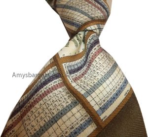 Men's tie, Designer ties Cutter & Buck tie 100% Silk Tie Neck wear Made in USA - Image 3