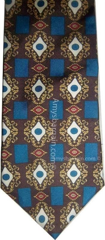 New 100 percent silk Tie Man's neck wear Made In USA Fashion tie