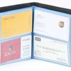 New 40 Card Holder Leather Business Cards ID Case Photo holder; ATM Cards BNWT